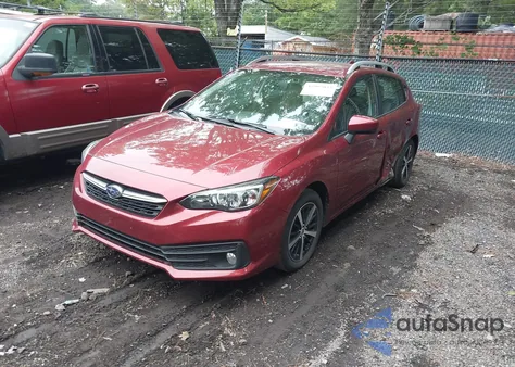 2022 Subaru Impreza Premium 5-Door из США, поврежденный, VIN 4S3GTAV65N3719016